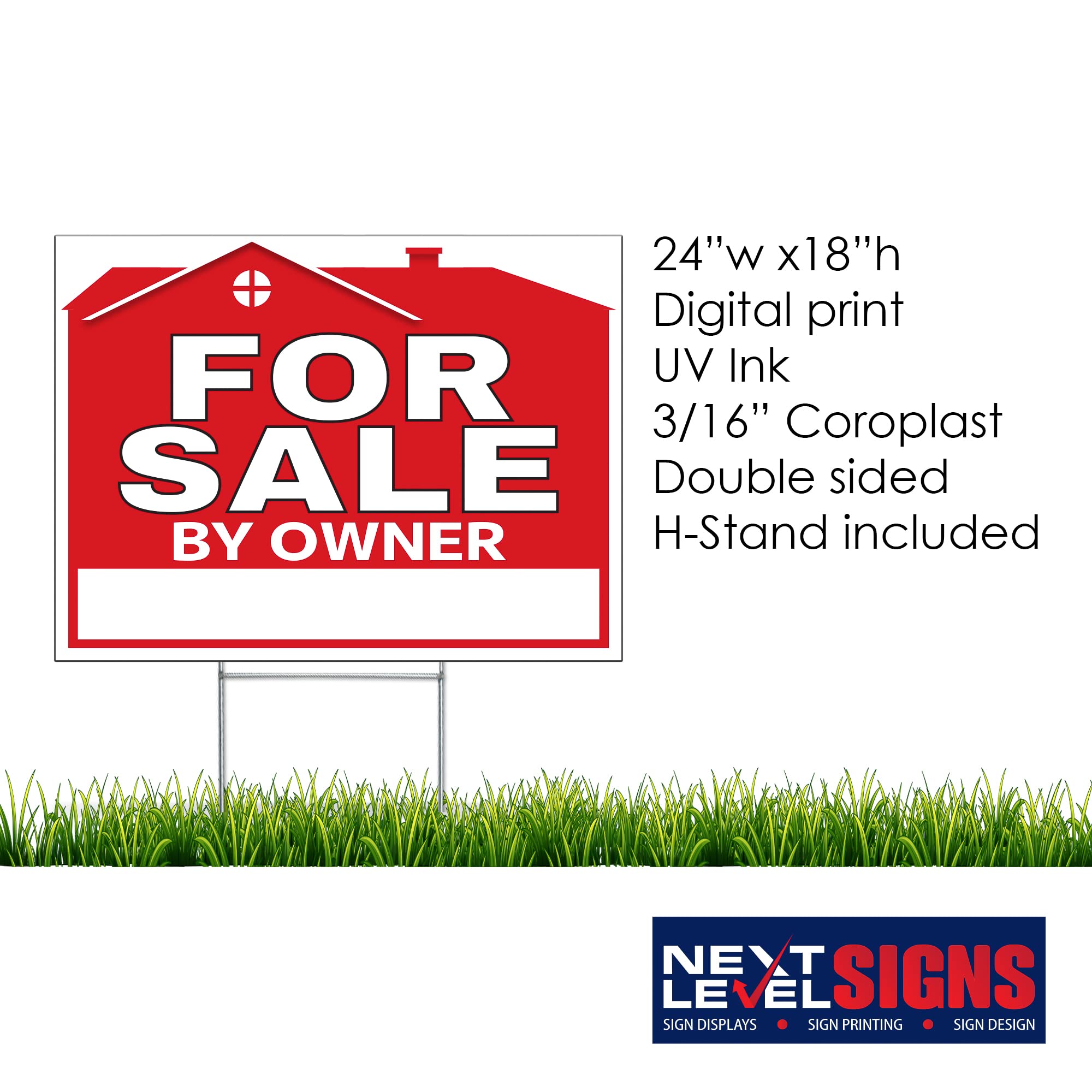 FSBO Yard Sign 24x18
