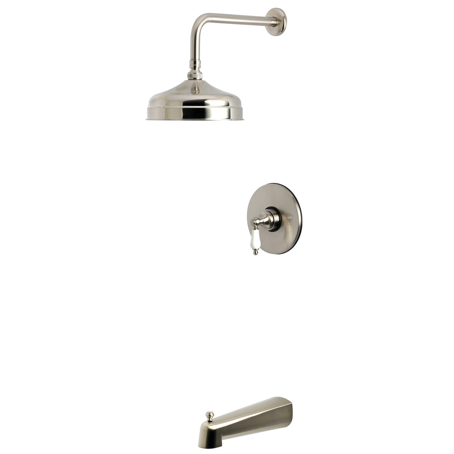 Premium Single Handle Pressure Balanced Tub and Shower Faucet - Perfect for Bathroom Renovation & Modern Home Upgrade