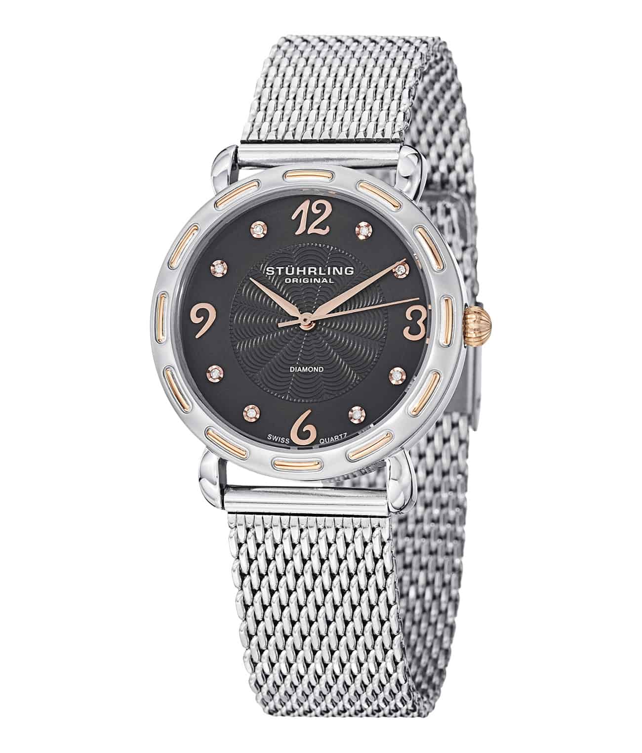 White Dial / Silver Case / Silver Stainless Steel Bracelet Foldover Buckle