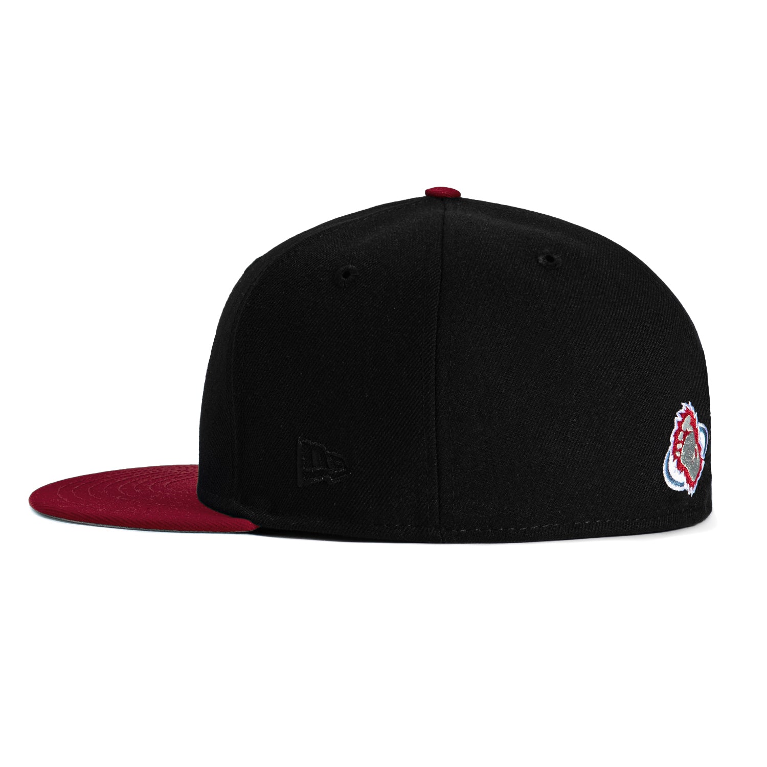 New Era 59Fifty Colorado Avalanche Snapback Hat - Black & Cardinal NHL Team Logo Cap for Men & Women - Perfect for Hockey Games, Sports Events & Casual Wear
