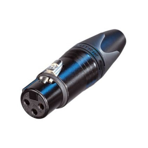 Premium Neutrik XLR Connectors - Gold Plated 3-Pin Audio Cable Connectors for Professional Microphones, Speakers & Studio Equipment | Durable & Reliable for Live Performances & Recording Sessions