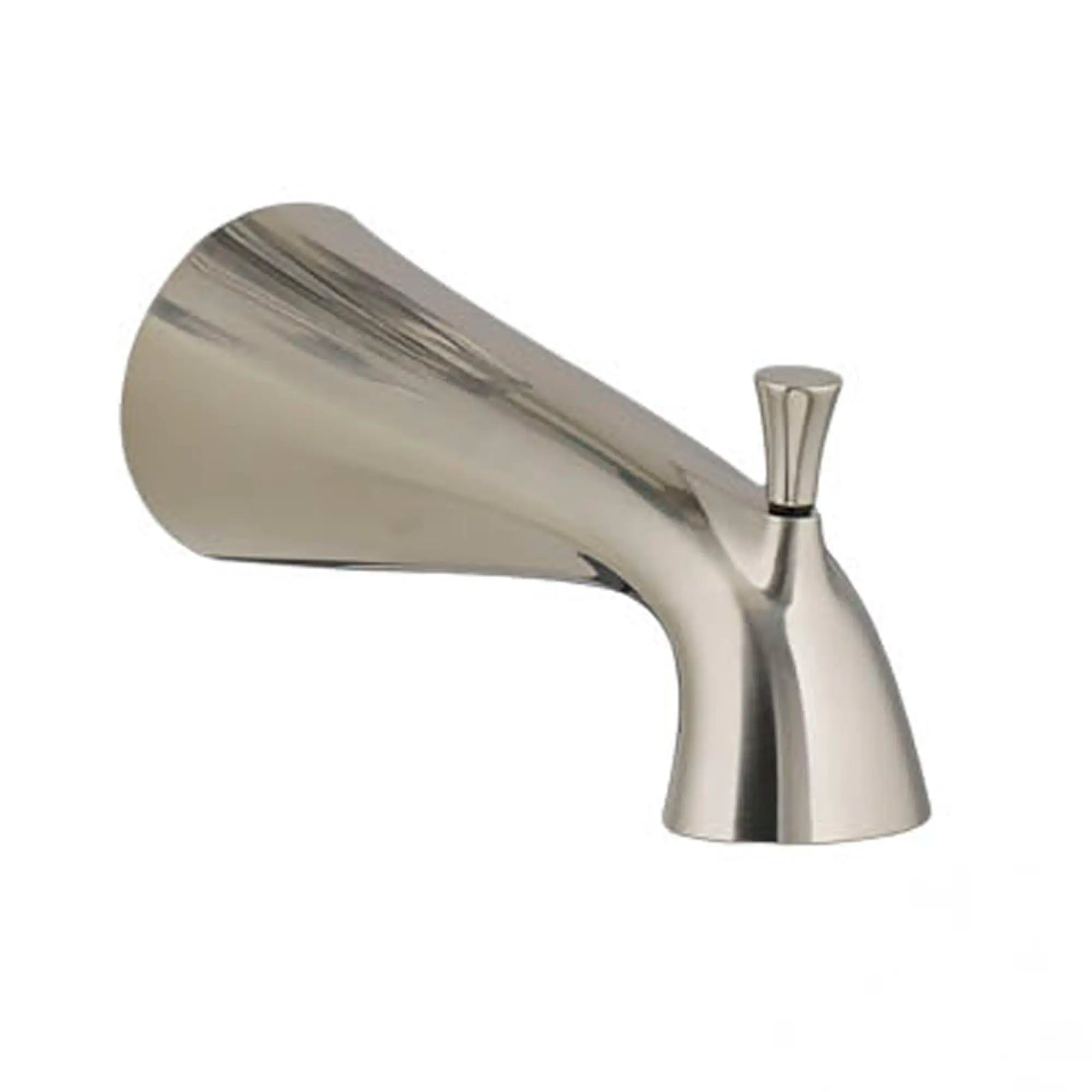 Fluent® 6.5 Inch Slip-On Diverter Tub Spout - Brass Bathroom Faucet for Shower and Bathtub, Easy Installation for Home Renovation