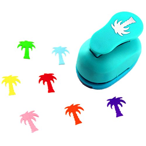 CADY Crafts 2.5cm Flower Paper Punch for Scrapbooking, Card Making & DIY Crafts - Coco Design Hole Puncher for Paper, Photos & Craft Projects