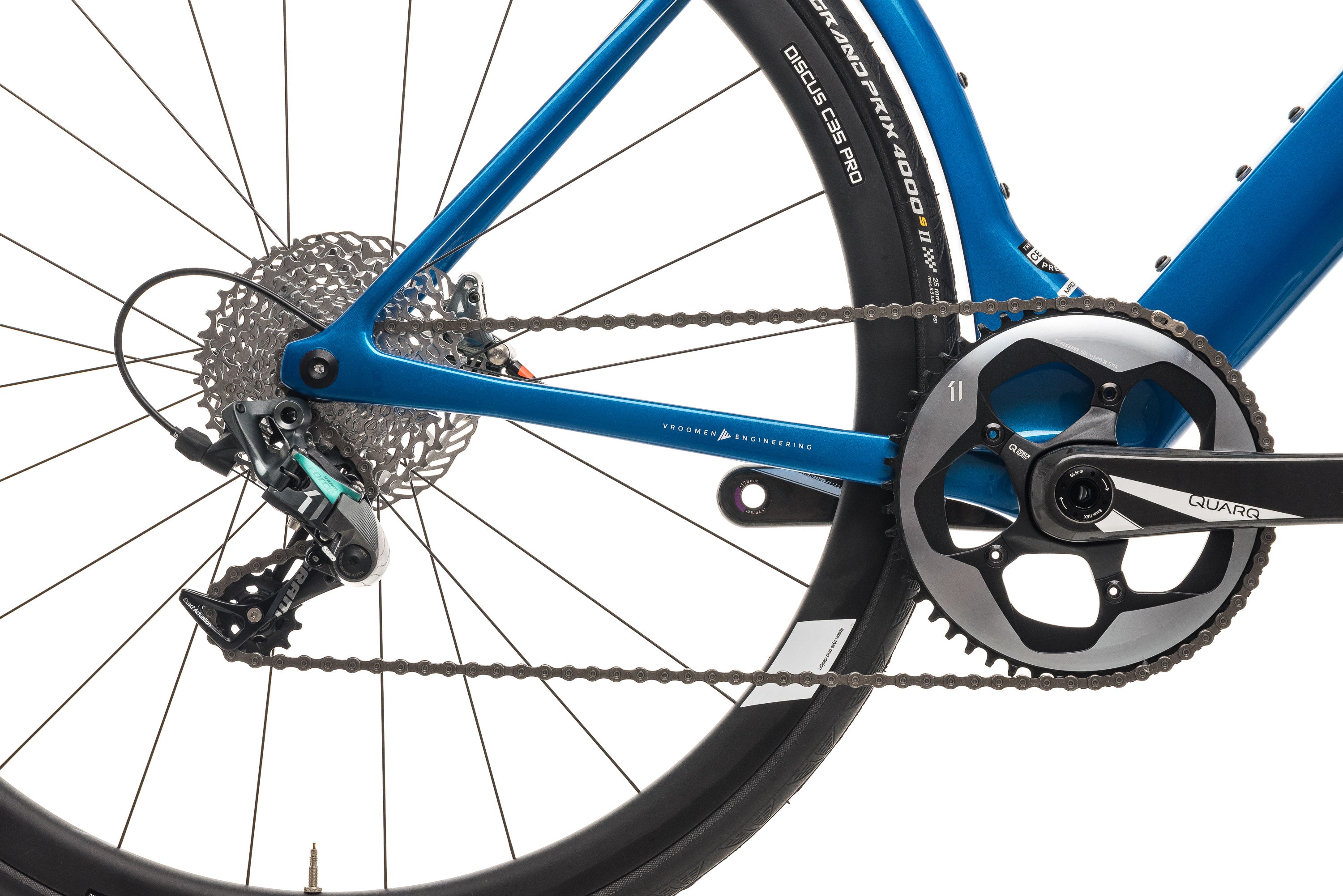 3T Strada Pro Force 1 Road Bike 2020 - Lightweight Carbon Frame, Shimano Ultegra Groupset - Perfect for Competitive Road Racing & Endurance Cycling - Size Small
