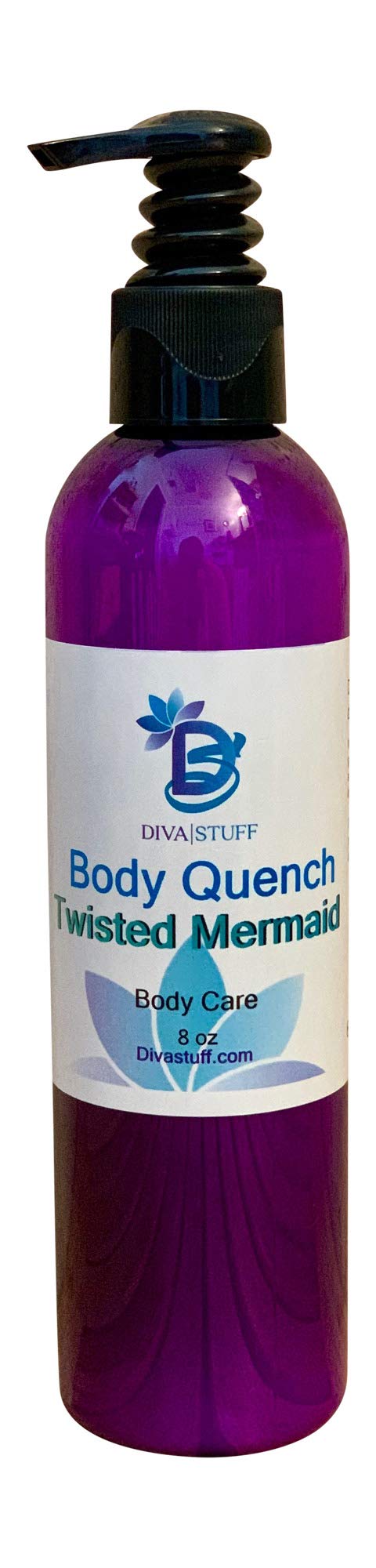 Twisted Mermaid Scented Body Quench Moisturizing Cream - 8oz Luxurious Hydrating Lotion for Dry Skin | Perfect for Spa Days & Gift Giving