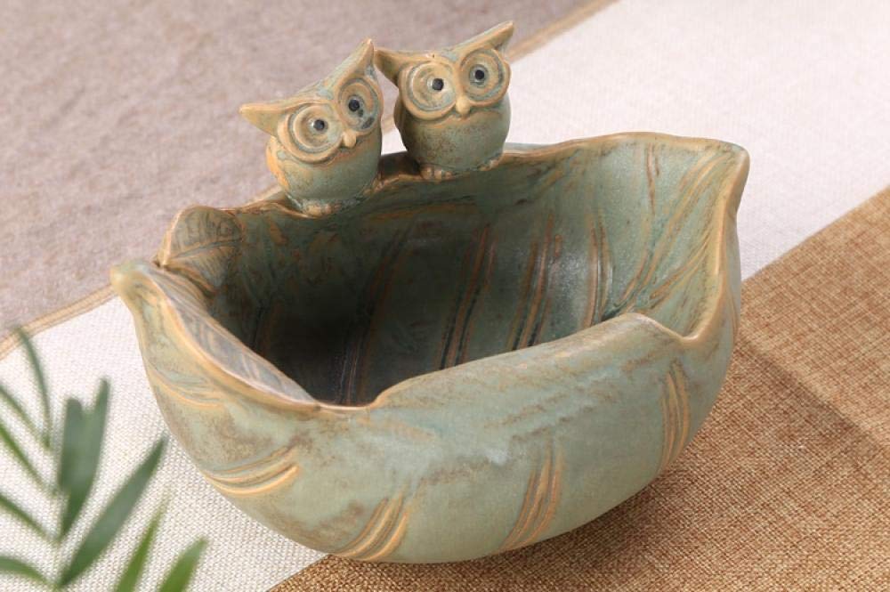 Ceramic Flower Pot Statue Ornaments - Handcrafted Porcelain Plant Stand Sculptures for Home, Garden, and Office Decor | Unique Gift Idea for Plant Lovers and Craft Enthusiasts