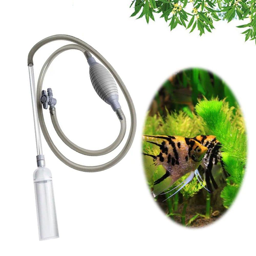 **Handheld Aquarium Water Changer & Gravel Cleaner - Fish Tank Siphon Filter for Easy Water Changes | Perfect for Freshwater & Saltwater Tanks**
