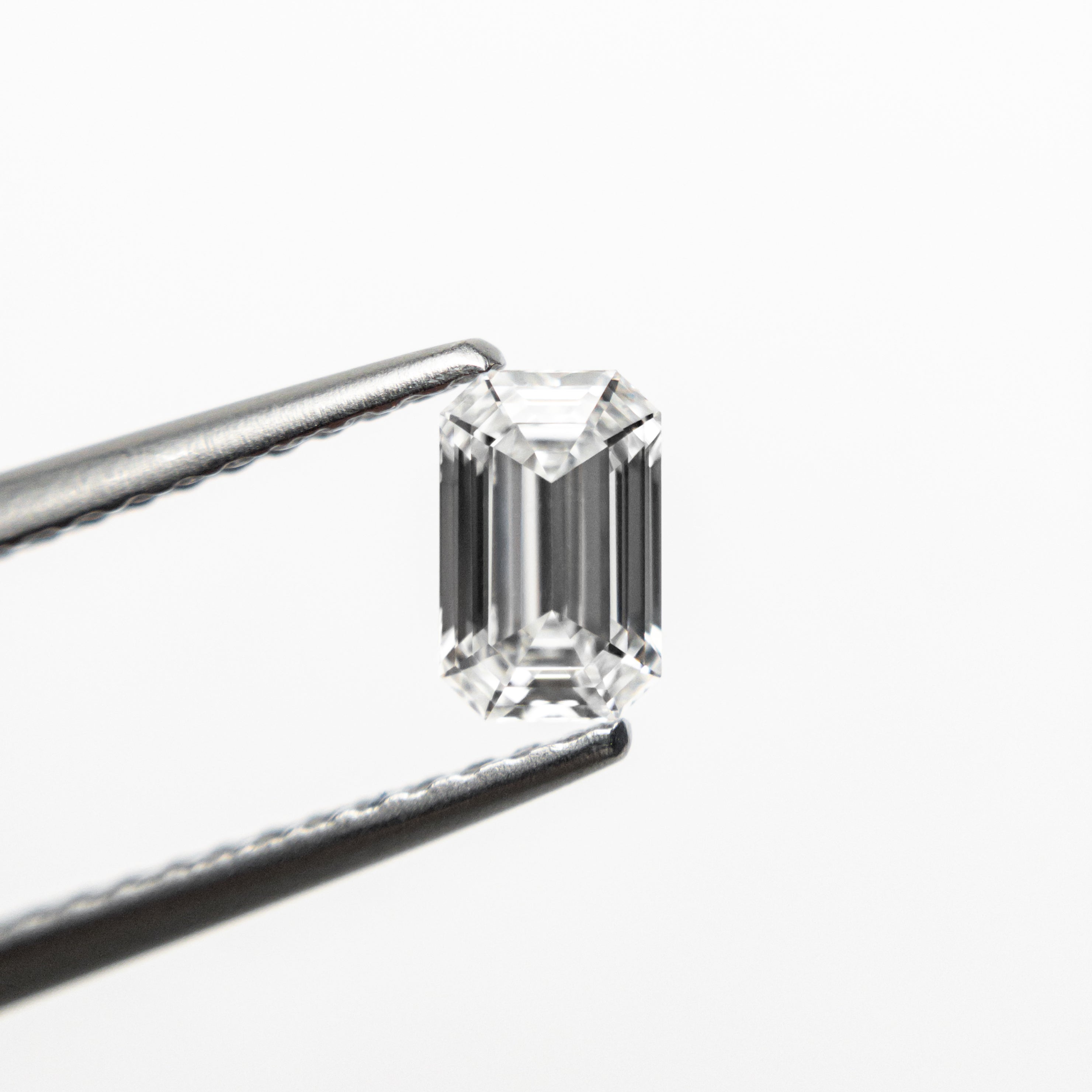 0.50ct E Color VVS2 Clarity Step Cut Rectangle Lab Grown Diamond - 5.70x3.62x2.35mm for Engagement Rings & Fine Jewelry