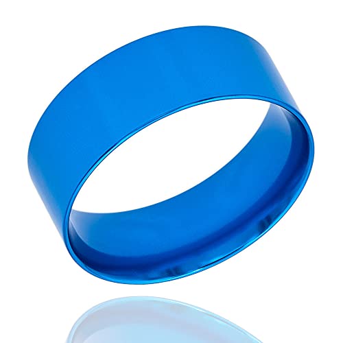 8mm Blue Aluminum