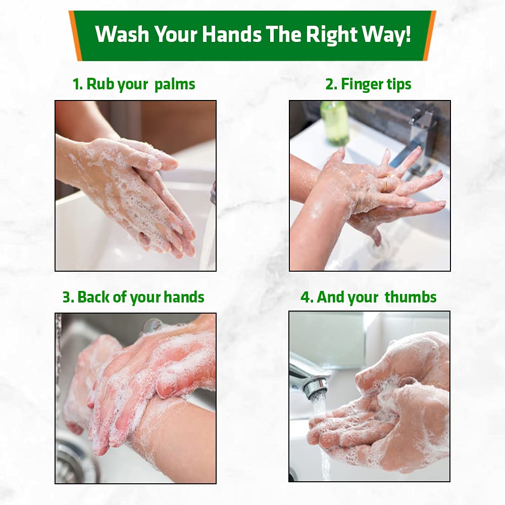Herbal Strategi – Foam Hand Wash with Lemongrass, Neem Oil, Lemon Oil, Tulsi & Coconut Oil | Eco-Friendly, Biodegradable & Skin-Safe | Baby & Pet-Friendly Natural Hand Soap | 150mL | Perfect for Home, Kitchen, Bathroom & Travel Use