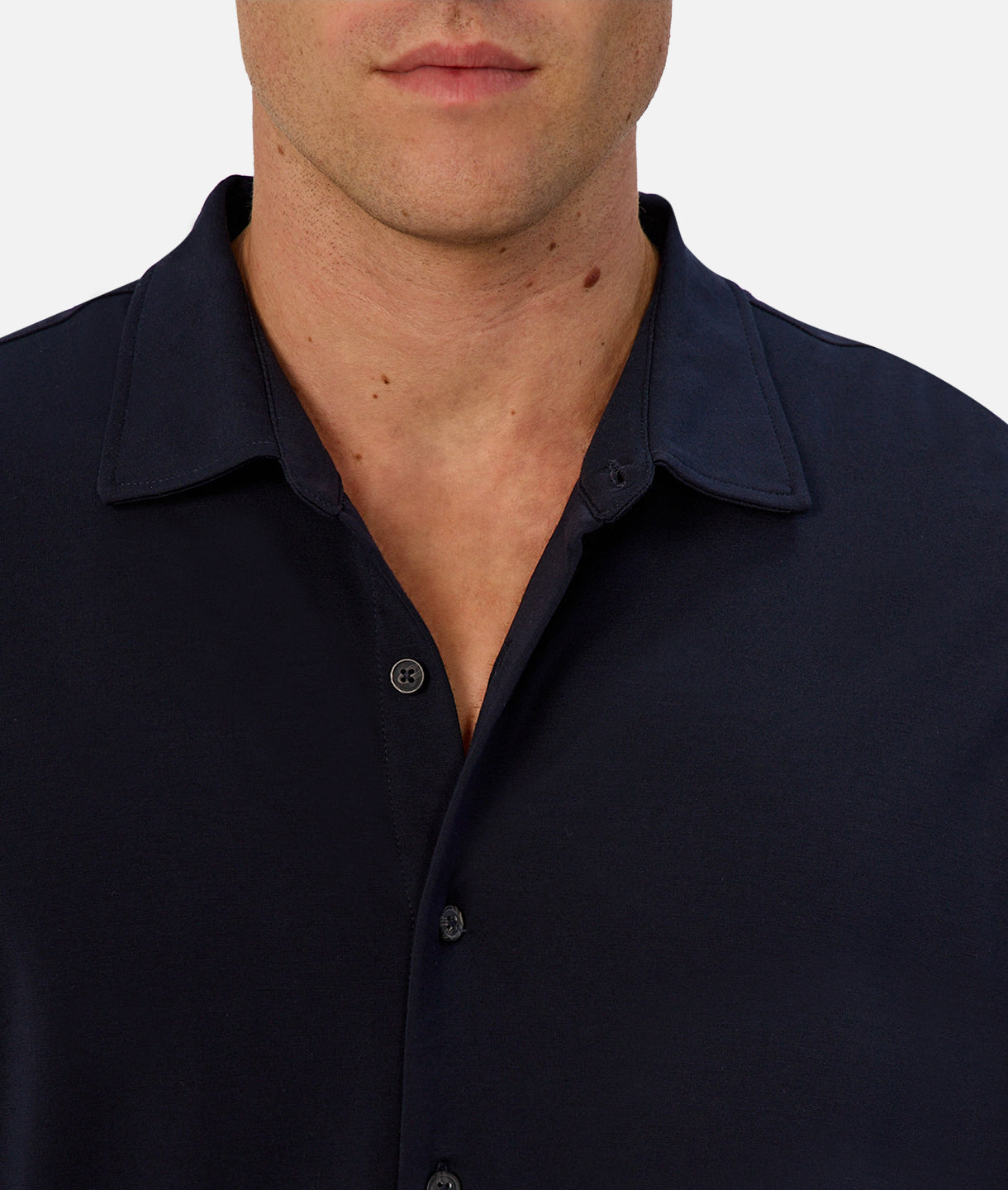 Leggera Tech Shirt for Men & Women - Moisture Wicking Performance T-Shirt in Dark Navy Blue - Perfect for Running, Gym Workouts & Outdoor Activities