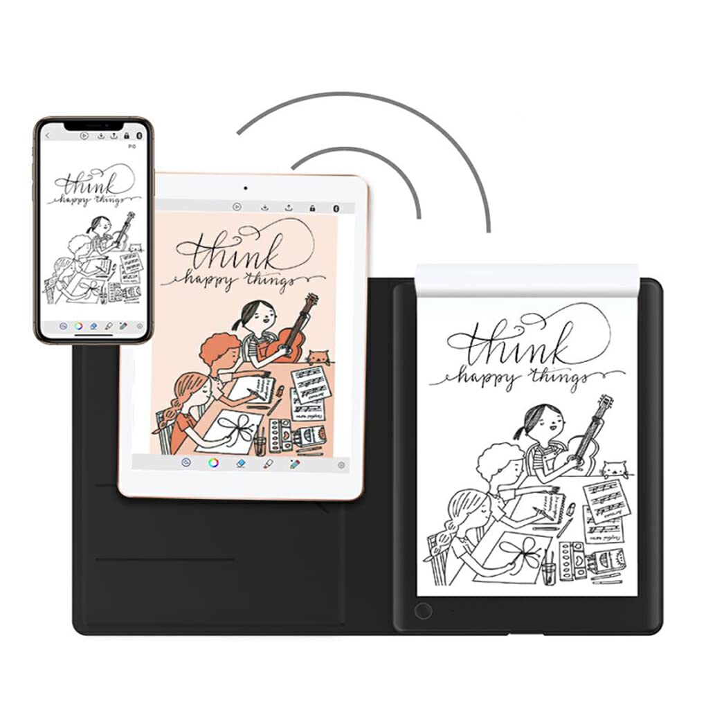 VSON Smart Notebook - Bluetooth Digital Writing & Drawing Pad, Reusable Sketchbook for Artists, Students & Professionals | Perfect for Note-Taking, Sketching & Creative Work