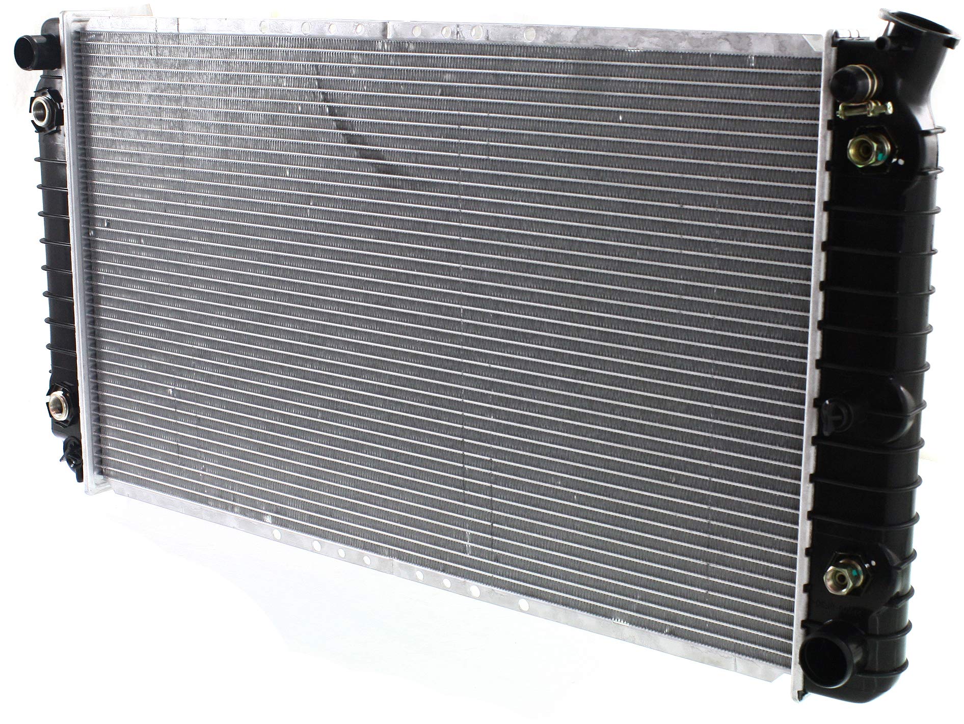 Go-Parts Replacement Radiator with Engine Oil Cooler for 1991-1993 Chevrolet Caprice - Perfect for Cooling System Repair & Maintenance