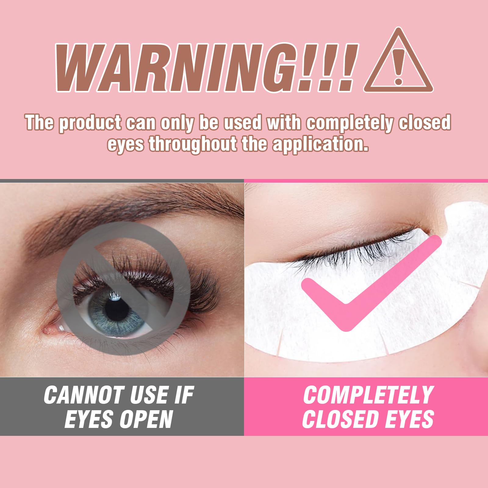Professional Eyelash Extension Remover Cream - 10g Rose Fast Dissolving Lash Glue Remover for Cluster Lashes | Gentle Formula with Mild Ingredients | Perfect for Salon & Home Use | Pink Packaging