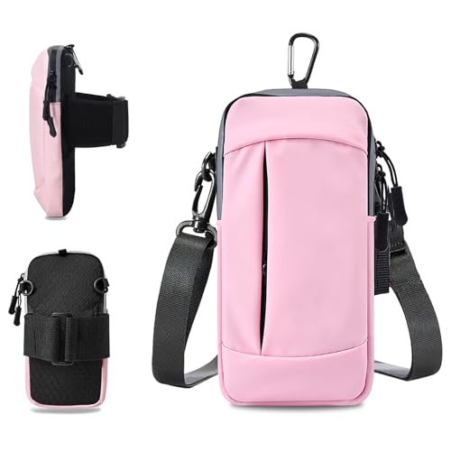 2-Pink with Crossbody Bag&Hook