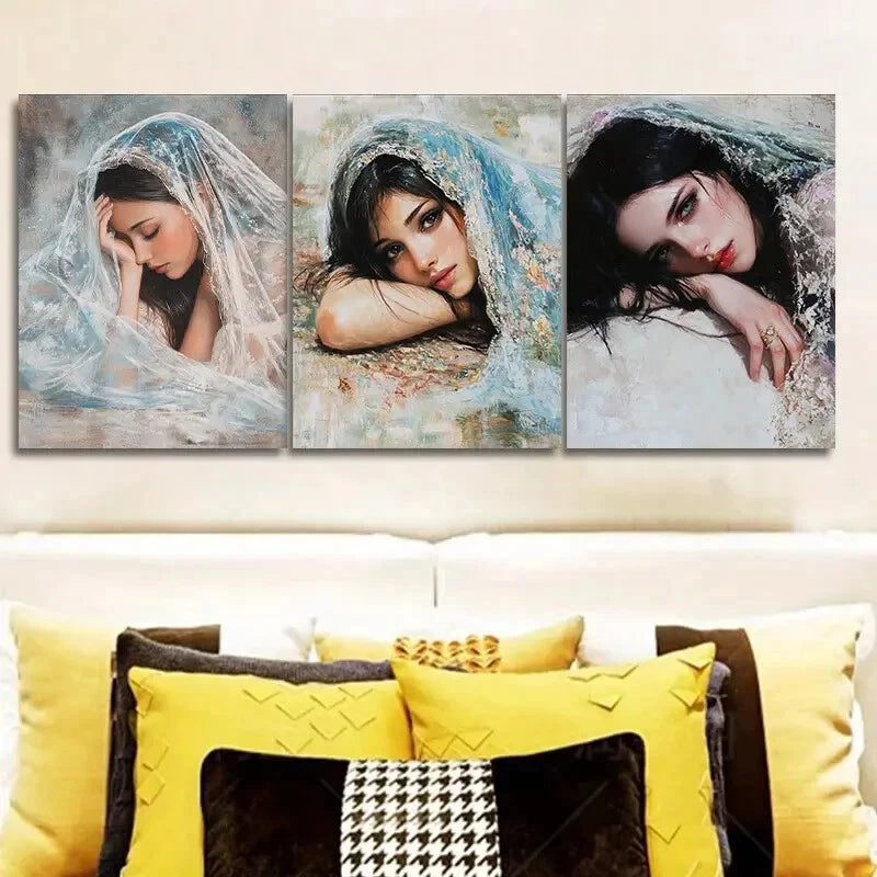 3-Piece Wall Art Set - Framed Canvas Prints 40x60cm - High Quality Australian Made Wall Decor for Living Room, Bedroom & Office - Ready to Hang Landscape Paintings - Perfect for Home & Office Decor
