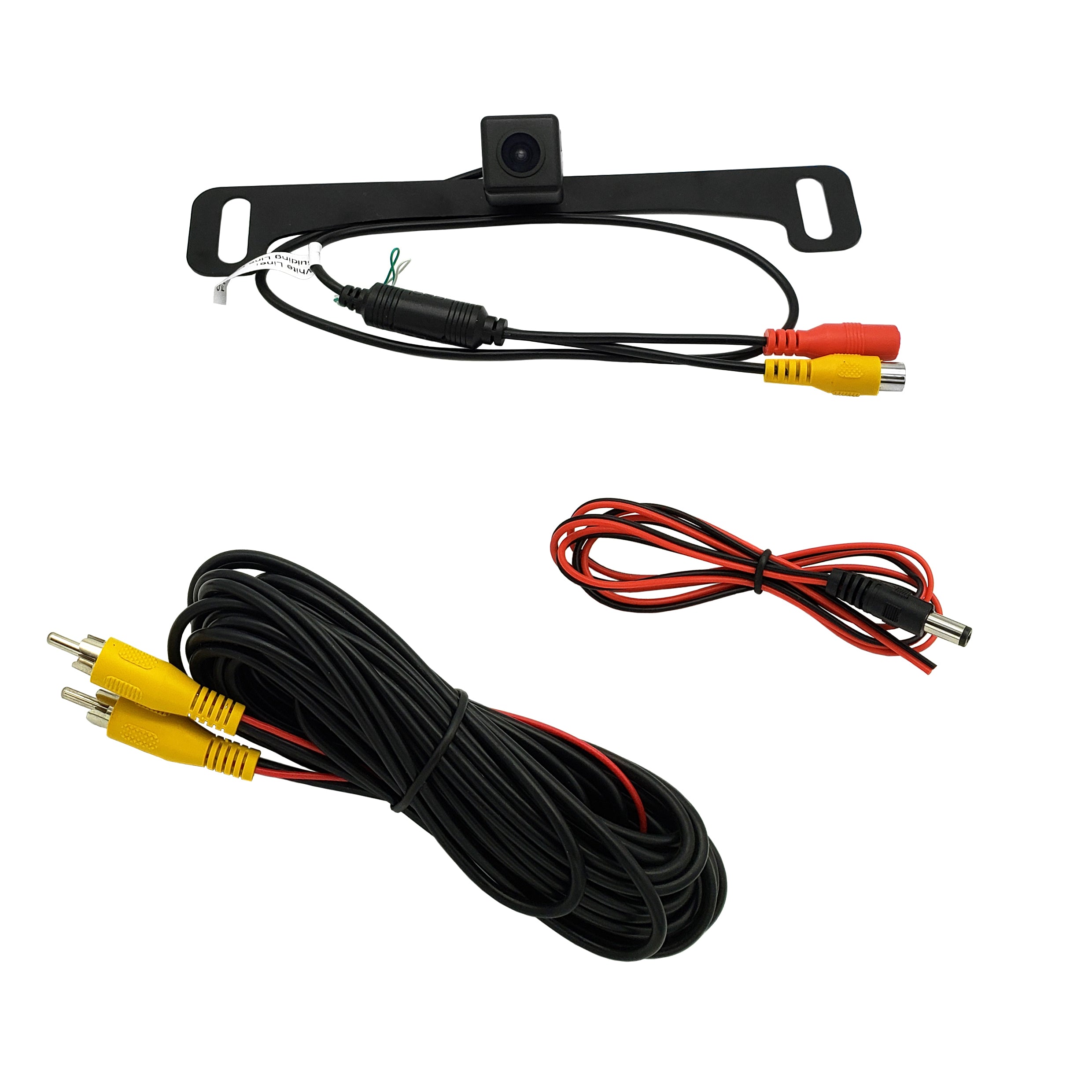 Master Tailgaters Small License Plate Frame Backup Camera - IP68 Waterproof, 170° Wide Angle View - Perfect for Trucks, SUVs & RVs Parking Safety