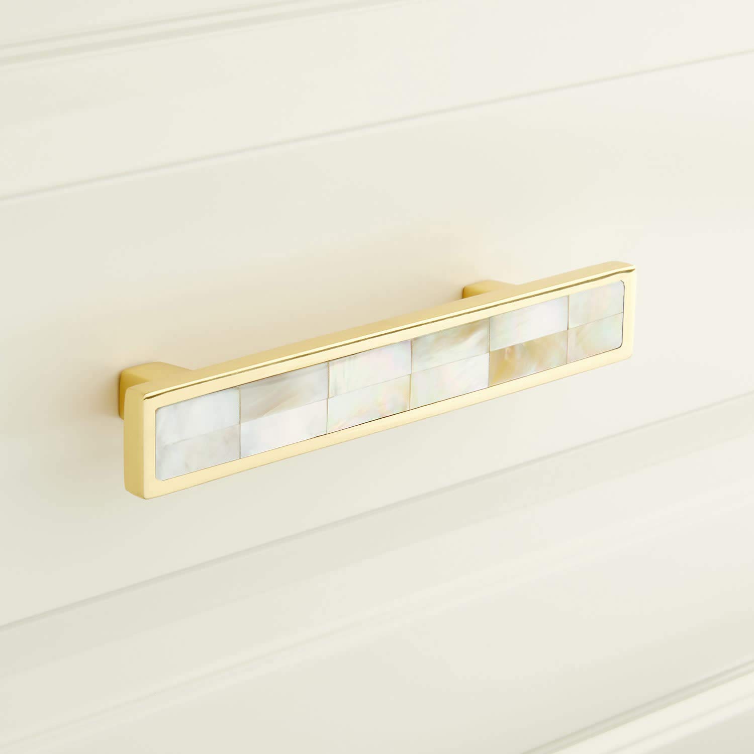 Signature Hardware 443841 Kumano 6 Inch Center to Center Bar Cabinet Pull - Polished Brass Handle for Kitchen Cabinets, Drawers & Furniture - Modern Home Decor Upgrade
