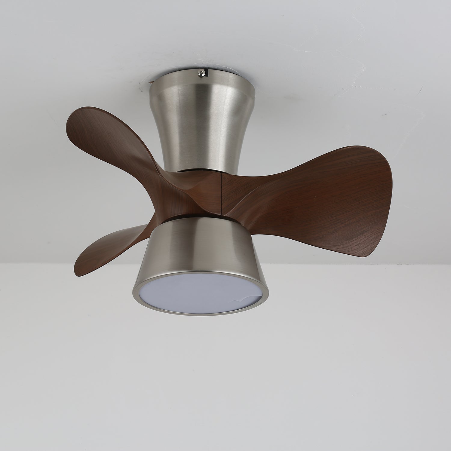 Arvento Modern Ceiling Fan with LED Light - Energy Efficient, Quiet, Remote Control - Perfect for Bedroom, Living Room, and Outdoor Patio