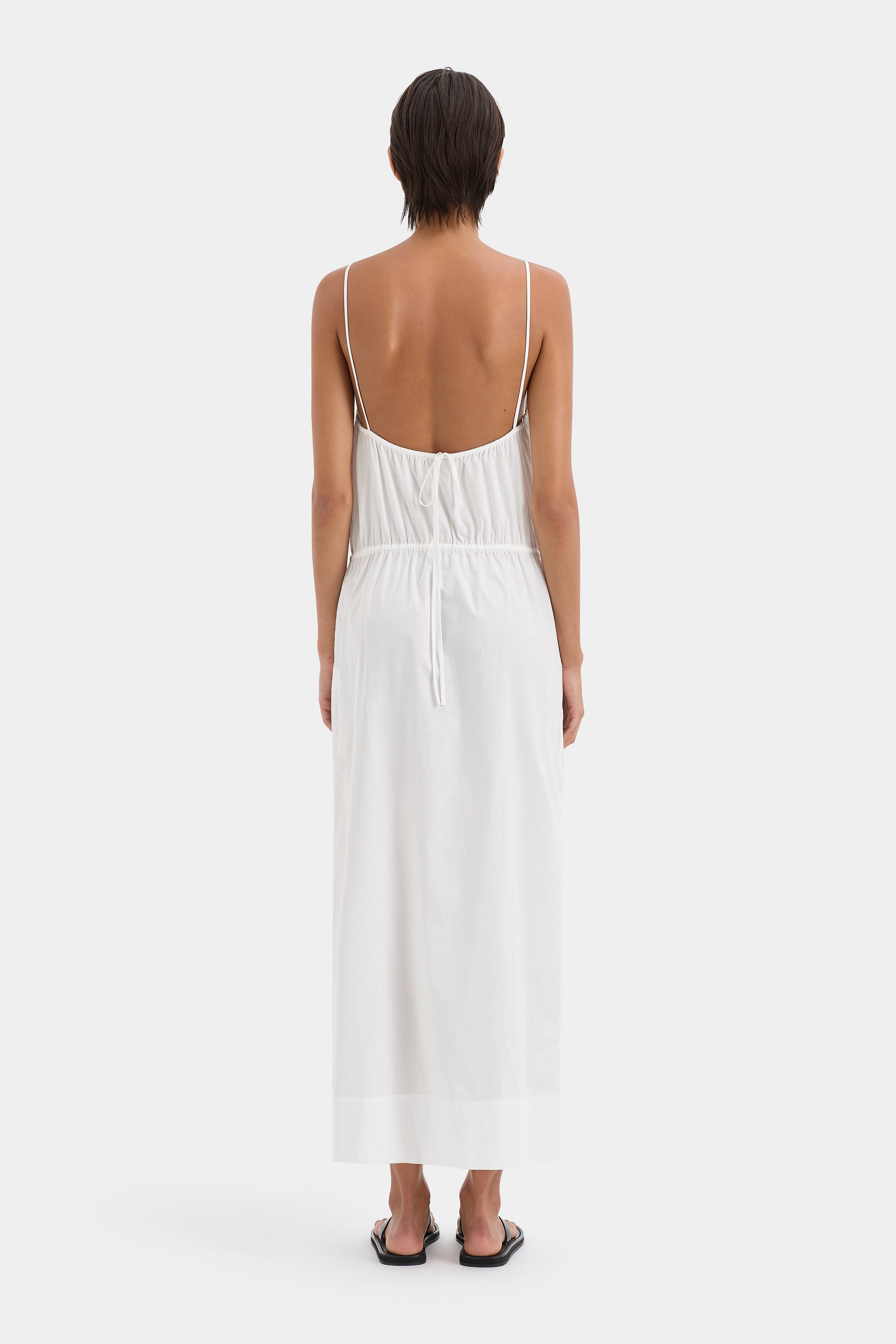 Zaria Tie Midi Dress for Women - Flowy Summer Wrap Dress with Belt - Perfect for Office, Date Night & Special Occasions