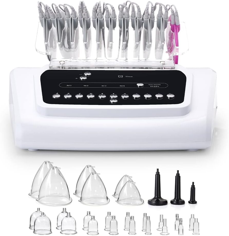 Professional Elitzia ET33J4 EMS Machine - 2-in-1 Electronic Muscle Stimulator for Body Shaping, Weight Loss & Skin Tightening | Home Fitness & Muscle Training Device for Toning & Recovery