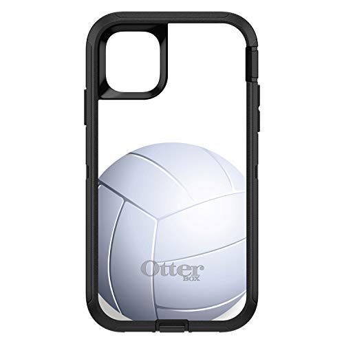 White Volleyball On Black Case