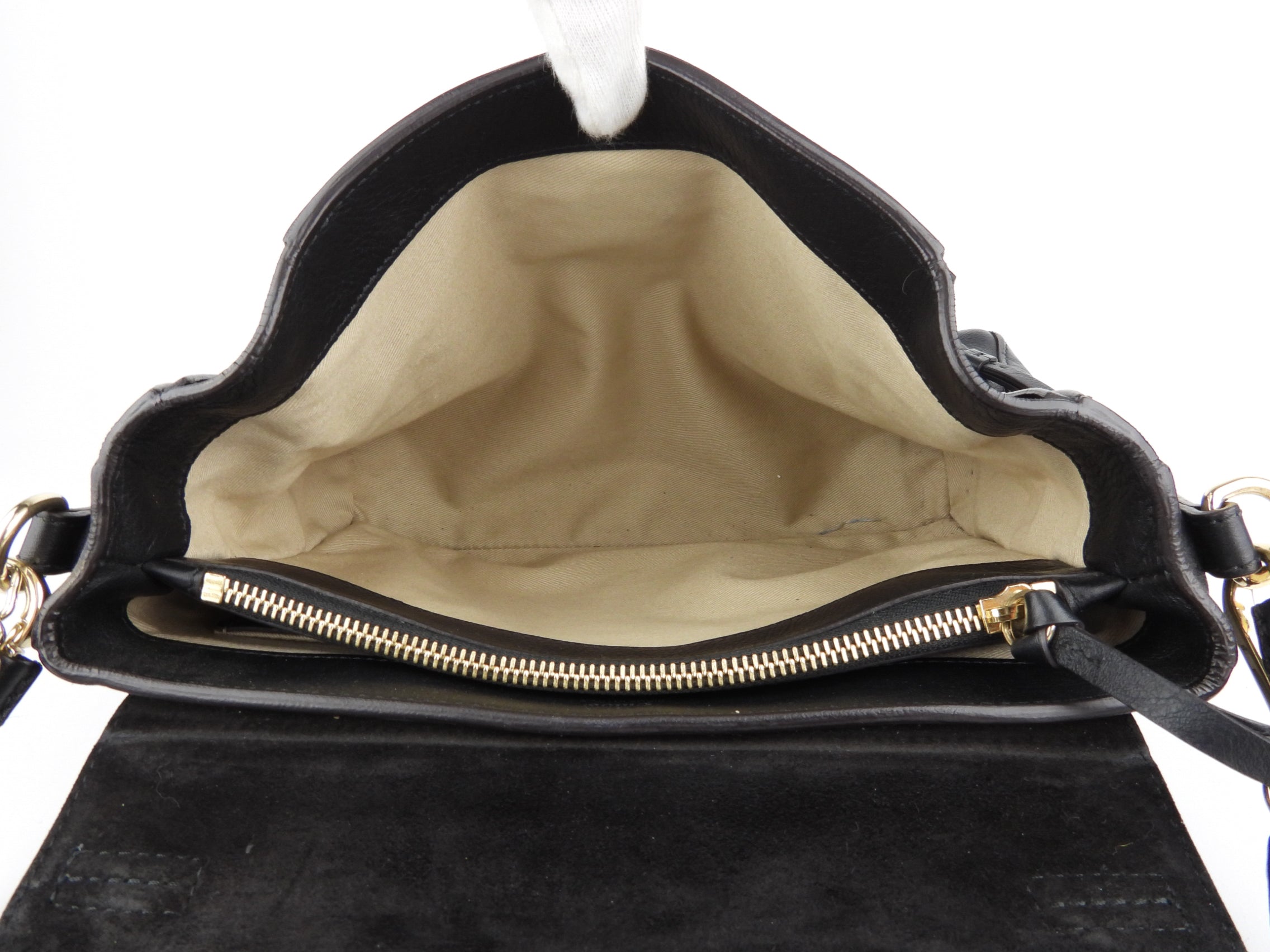 Chloe Black Leather Faye Day Two-Way Crossbody Shoulder Bag for Women | Luxury Designer Handbag for Work, Travel & Everyday Use