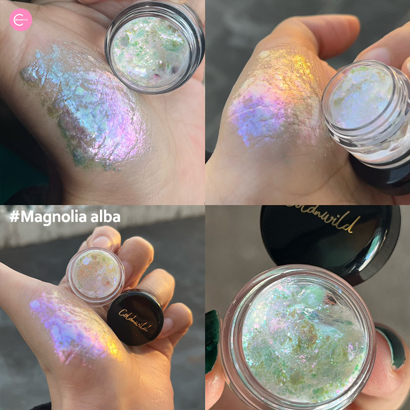 Coldnwild Chameleon Eyeshadow Cream - Long Lasting Metallic & Iridescent Cream Eyeshadow for Party, Halloween & Cosplay Makeup - Perfect for Day to Night Glam Looks