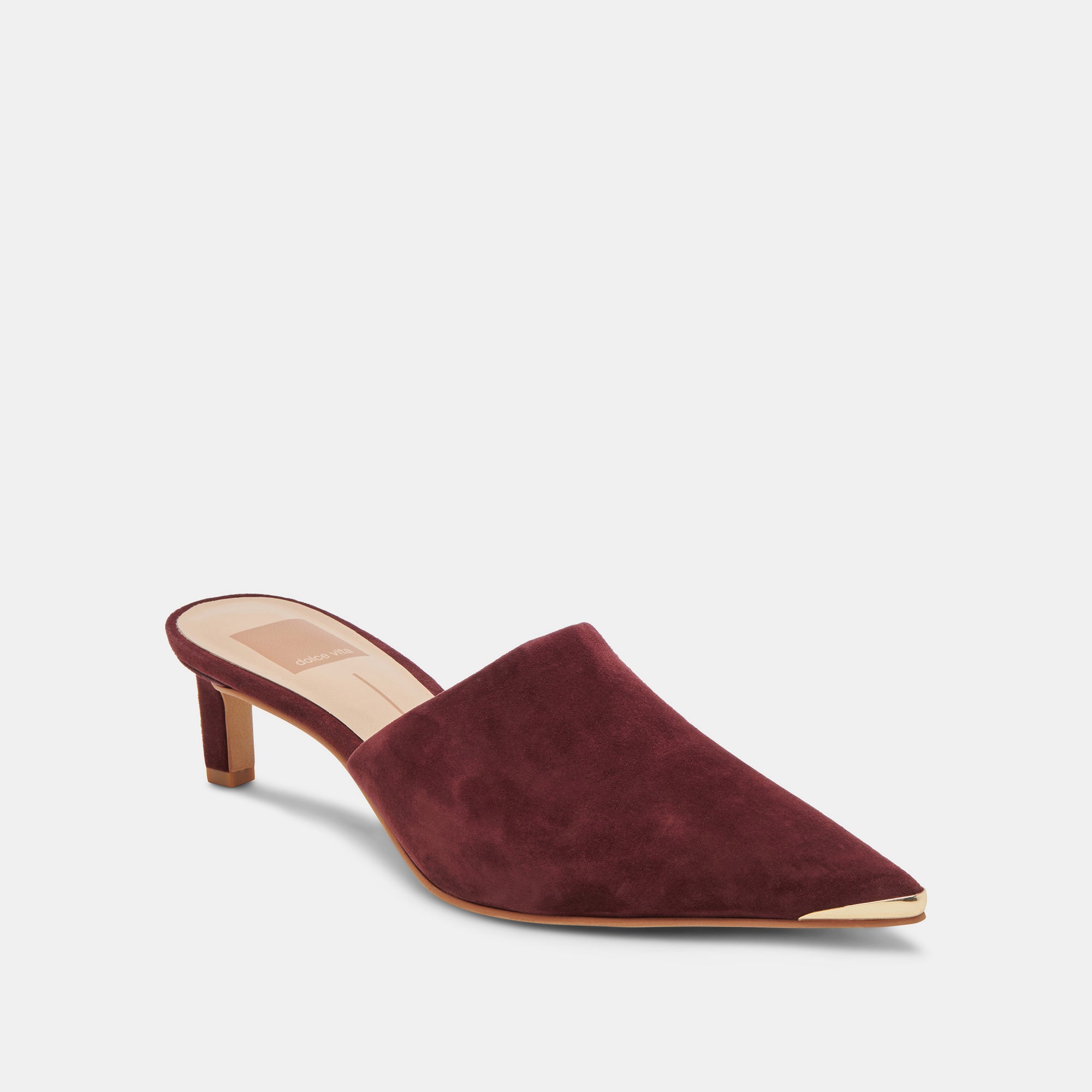 LEXY HEELS CRANBERRY SUEDE - Women's Comfortable High Heel Pumps for Work, Party & Evening Wear | Fashionable Dress Shoes for Women