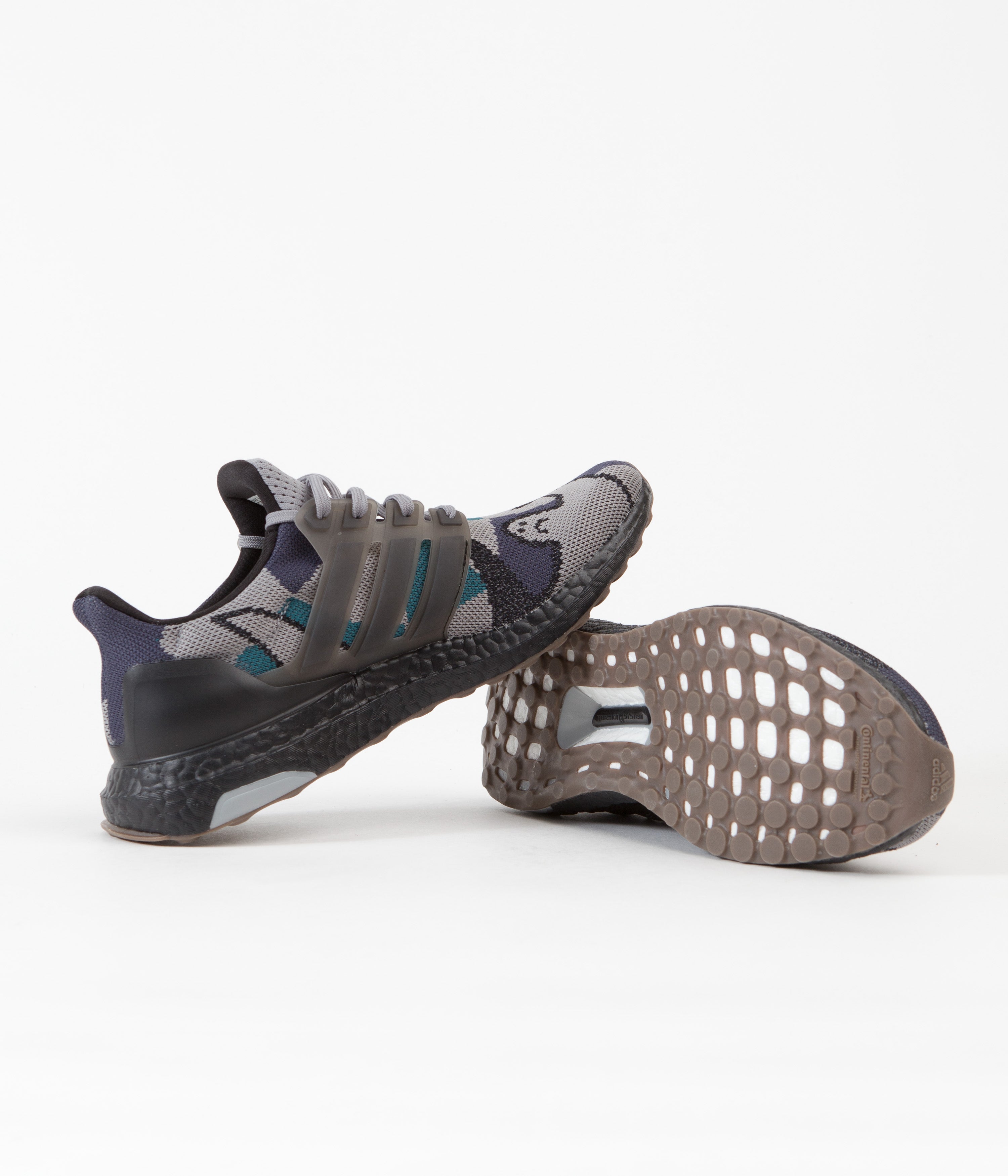 Adidas Gonz Ultra Boost Running Shoes for Men & Women - Grey Three / Core Black / Shadow Navy - Lightweight Comfortable Sneakers for Jogging, Gym & Casual Wear