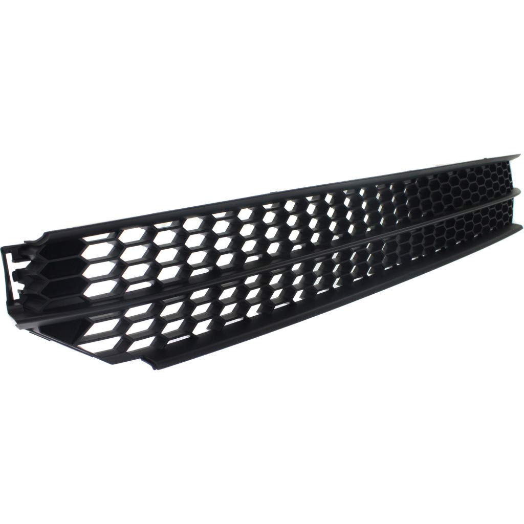 Volkswagen Passat Front Lower Outer Bumper Grille 2012-2015 | Textured Gray Plastic Replacement | CAPA Certified | OEM VW1036126 5618536779B9 | Perfect for Car Repair & Custom Upgrades