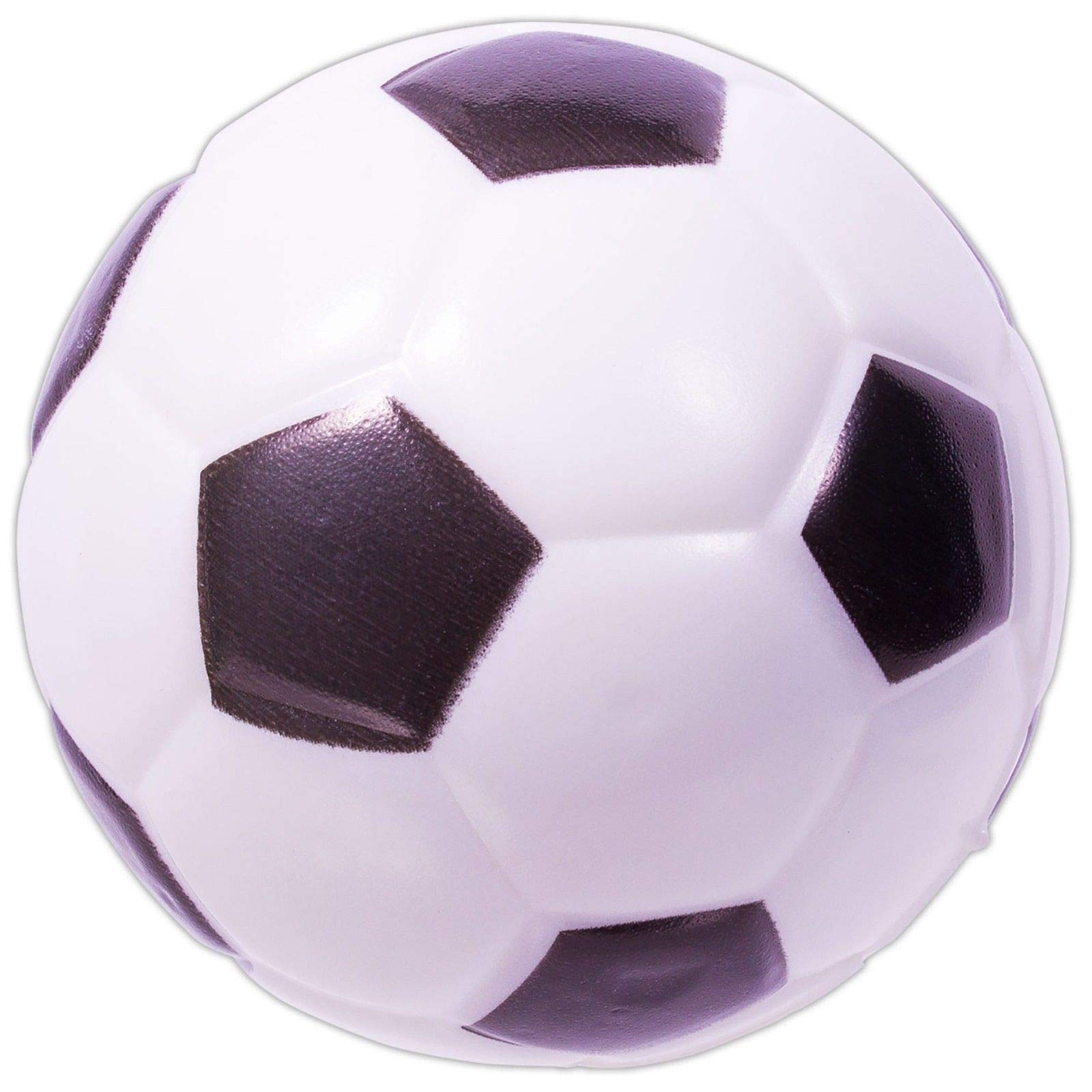 DORUS Soccer Stress Balls - Pack of 12, 2.5 Inch Squeeze Balls for Stress Relief & Hand Exercise - Perfect for Office, Classroom, Sports Training & Anxiety Relief