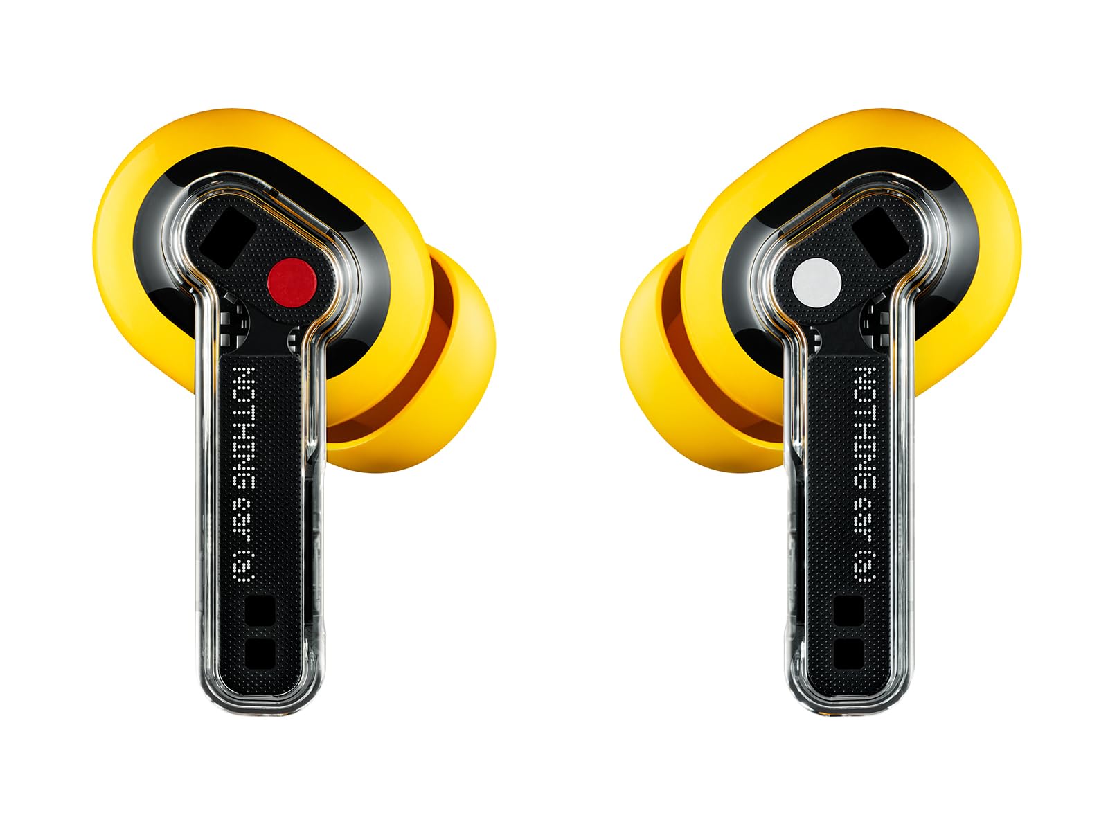 Nothing Ear(a) Wireless Earbuds with ANC, Bass Boost & 42.5H Battery - Yellow | Noise Cancelling Earbuds for Workouts, Commuting & Travel