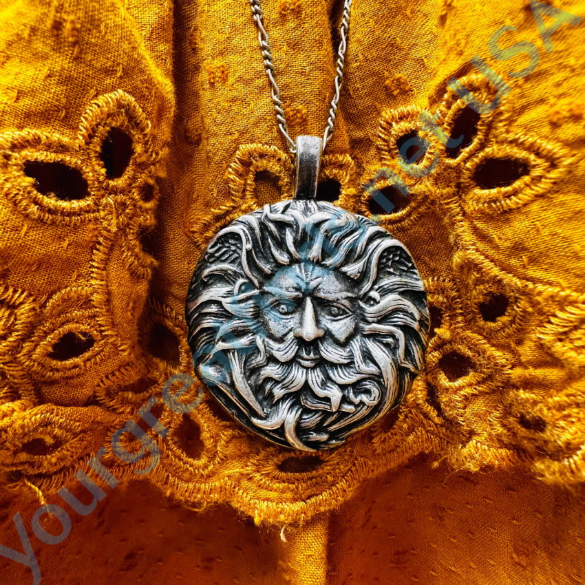 925 Sterling Silver Celtic Belenos Sun God Pendant Necklace - Perfect for Pagan & Wiccan Jewelry, Spiritual Gifts & Celtic Heritage Wear