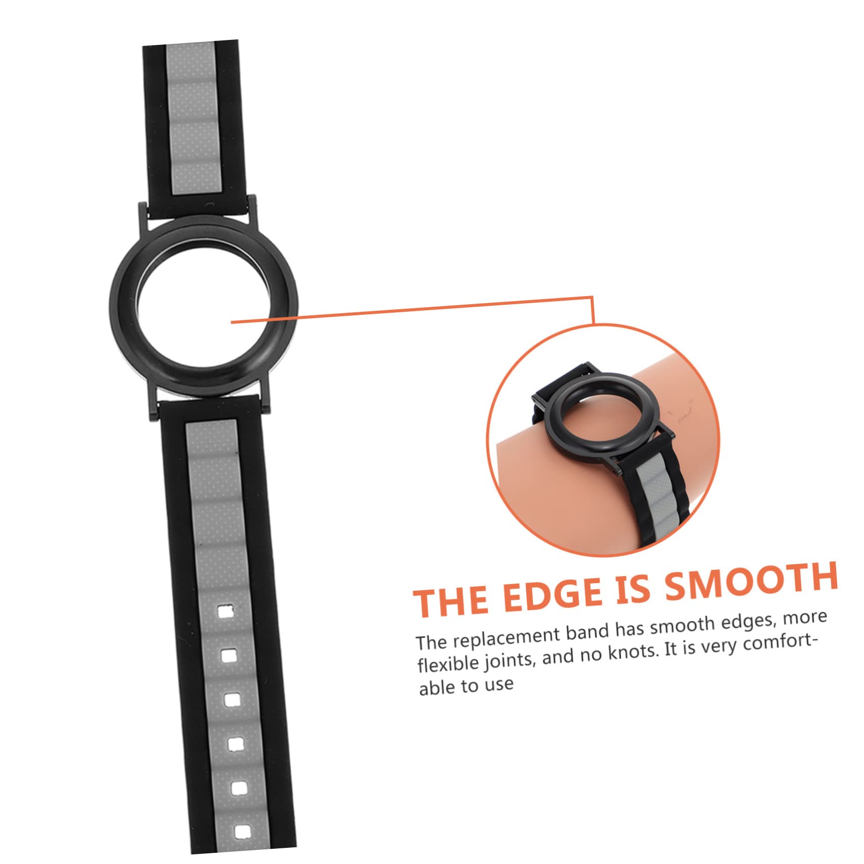 Premium Silicone Watch Band & Cover - Durable, Soft, Comfortable Strap for Apple Watch, Fitbit, Samsung - Perfect for Workouts, Running, Swimming & Everyday Wear