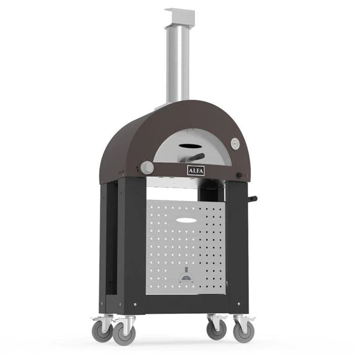 Alfa Pizza Ovens Moderno Nano - Portable Wood Fired Outdoor Pizza Oven for Backyard, Camping & Italian Style Cooking