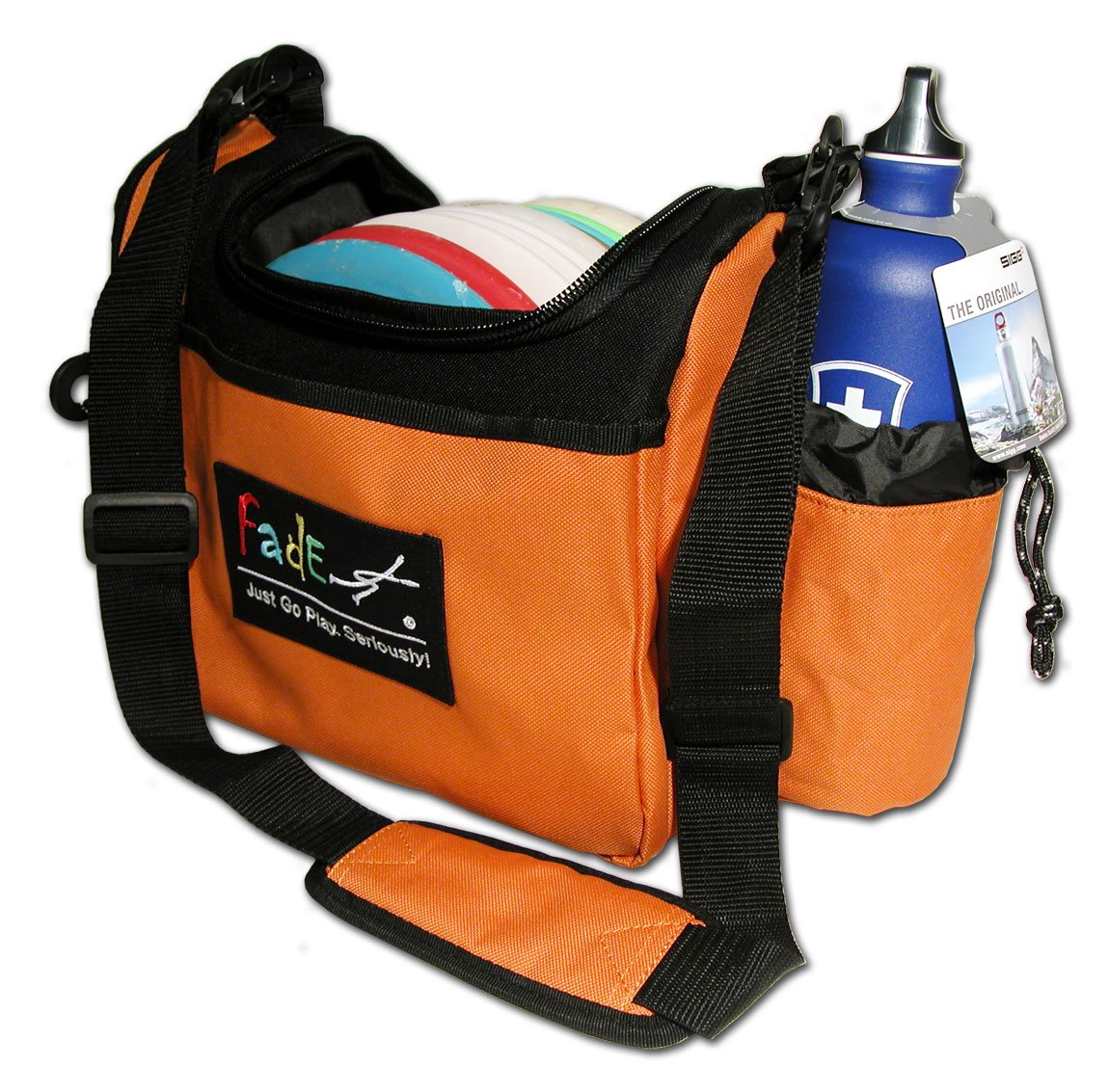 Premium Fade Crunch Box Disc Golf Bag - Durable & Lightweight for Ultimate Frisbee Players | Perfect for Tournaments, Practice & Outdoor Sports