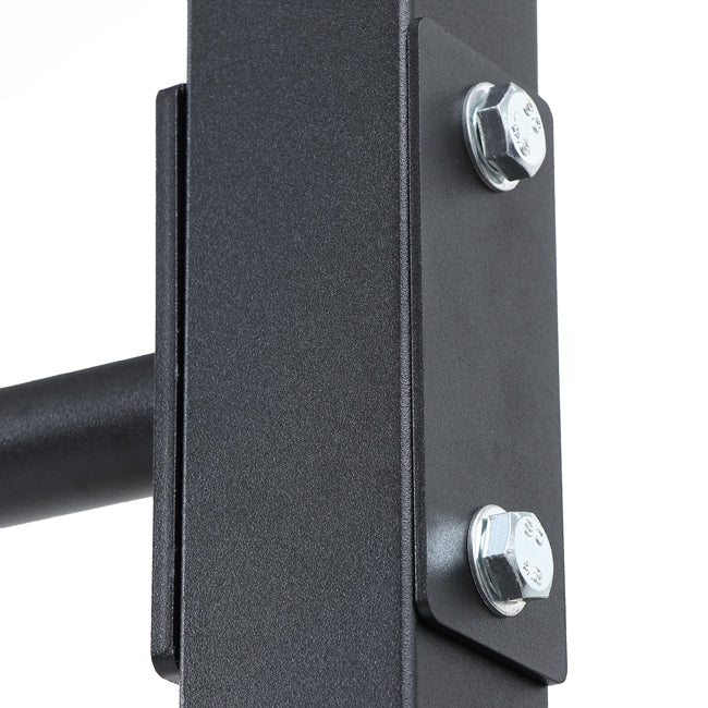 XM Fitness Squat Rack for Home Gym - Heavy Duty Power Cage with Pull-Up Bar & Safety Spotter Arms | Perfect for Weightlifting, Strength Training & CrossFit Workouts