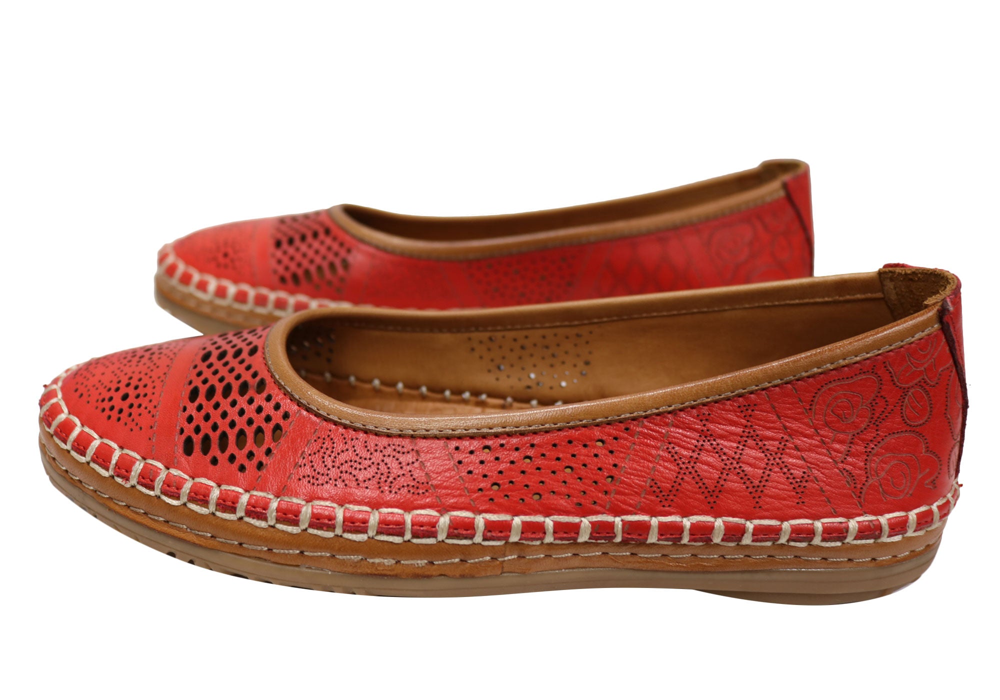 Orizonte Paige Women's Comfortable Soft Leather Shoes - European Style for Walking, Work & Casual Wear