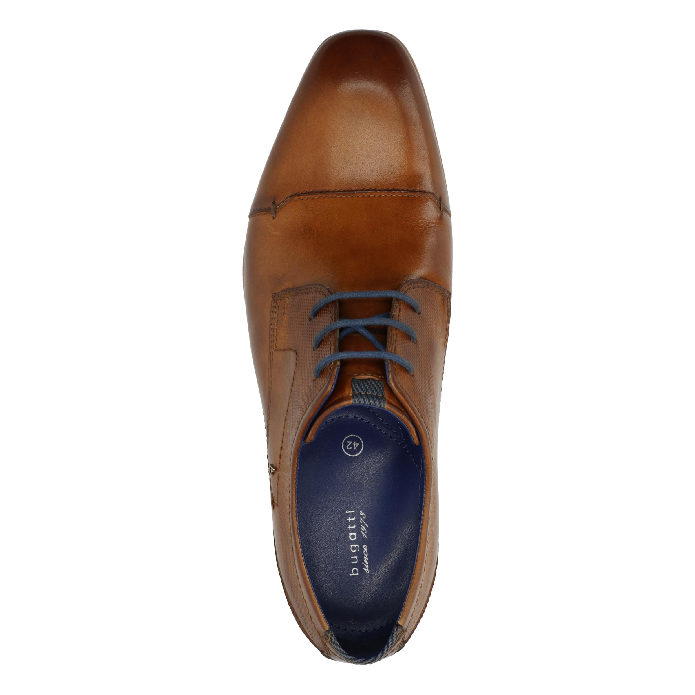 Bugatti Men's Derby Lace-up Dress Shoes - Classic Oxford Style Formal Business Shoes for Men - Perfect for Office, Wedding & Special Occasions