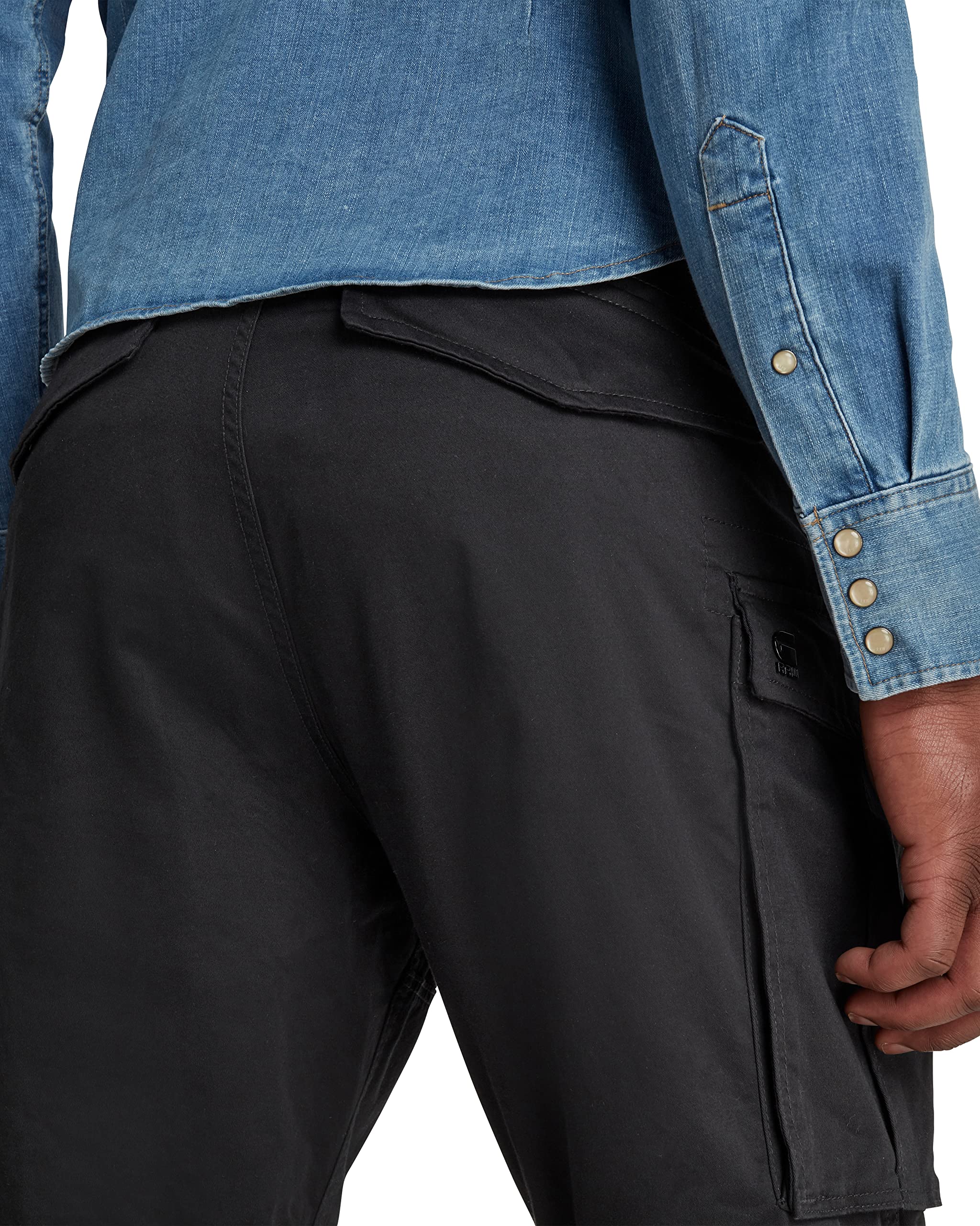 G-STAR Men's Rovic Zip 3D Relaxed Fit Cargo Shorts | Comfortable Casual & Outdoor Shorts for Men | Perfect for Hiking, Travel & Summer Adventures
