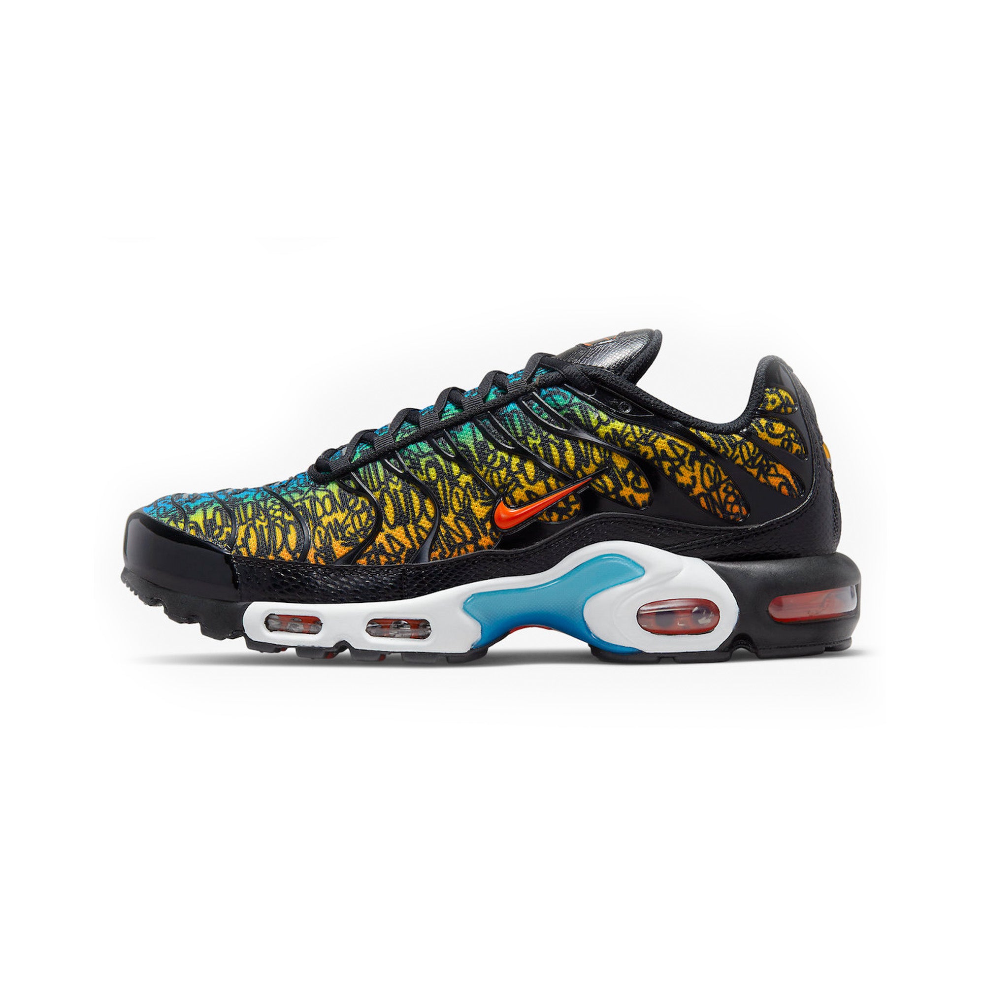 Nike Air Max Plus 'Brixton Graffiti' Running Shoes (2022) - Men's Athletic Sneakers for Jogging, Gym Workouts & Street Style Fashion