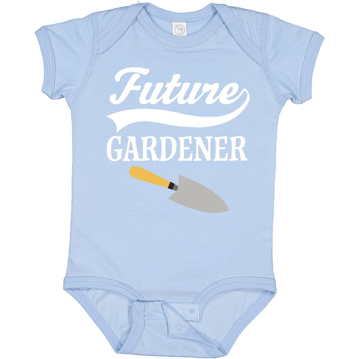 Inktastic Future Gardener Baby Bodysuit - Organic Cotton Infant Gardening Outfit for Boys & Girls - Perfect for Planting, Outdoor Play & Garden-Themed Birthday Parties