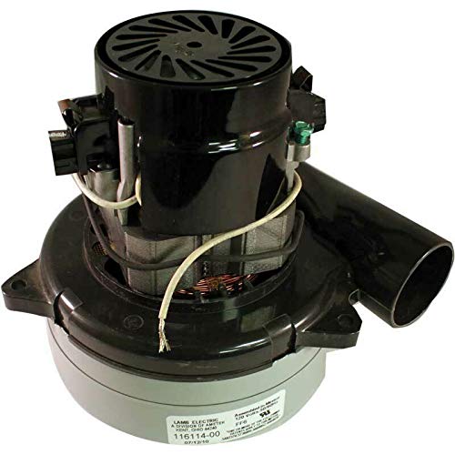 SUNJIKA 120V Vacuum Blower Motor Replacement for Ametek 2 Stage 116114-00 - Perfect for Industrial Cleaning, HVAC Systems & Laboratory Equipment