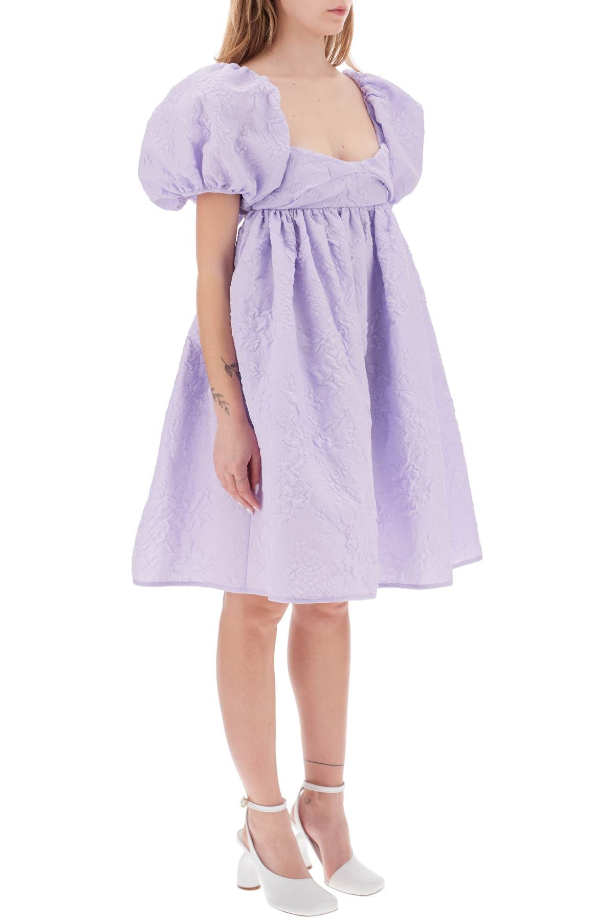 Cecilie Bahnsen Susanna Short Dress - Elegant Floral Mini Dress for Women | Perfect for Weddings, Parties & Summer Outfits