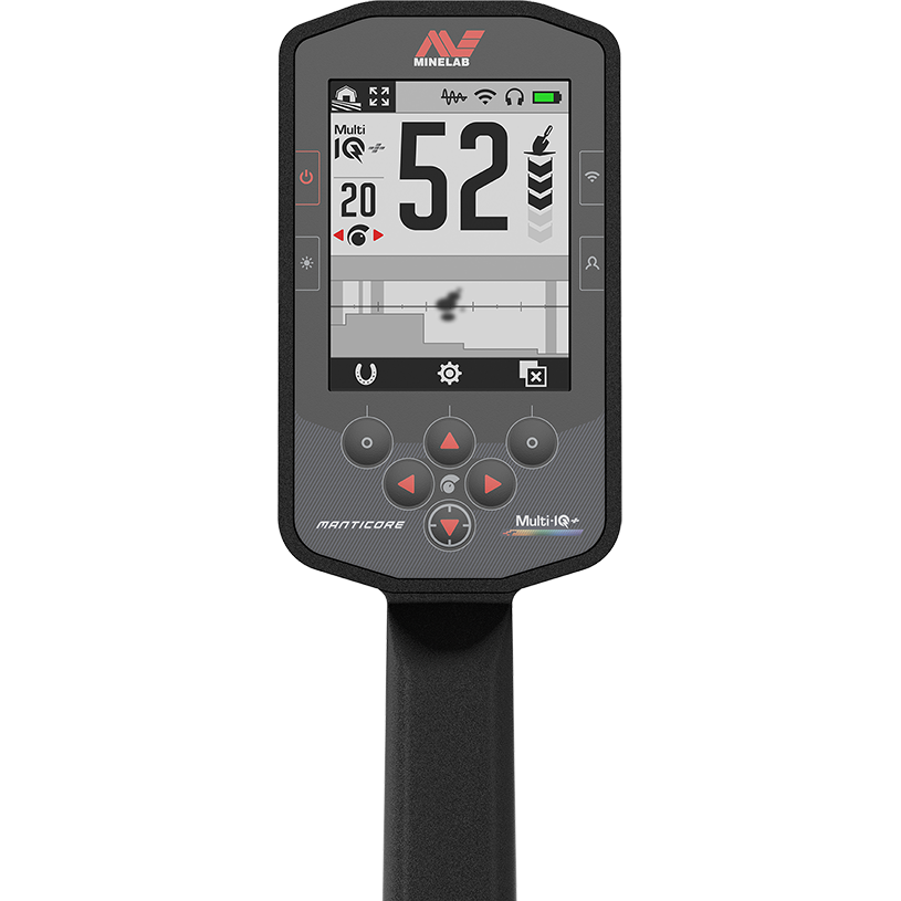 Minelab Manticore Professional Metal Detector for Treasure Hunting - Waterproof & High Accuracy Gold Detector for Beach, Park & Outdoor Adventures
