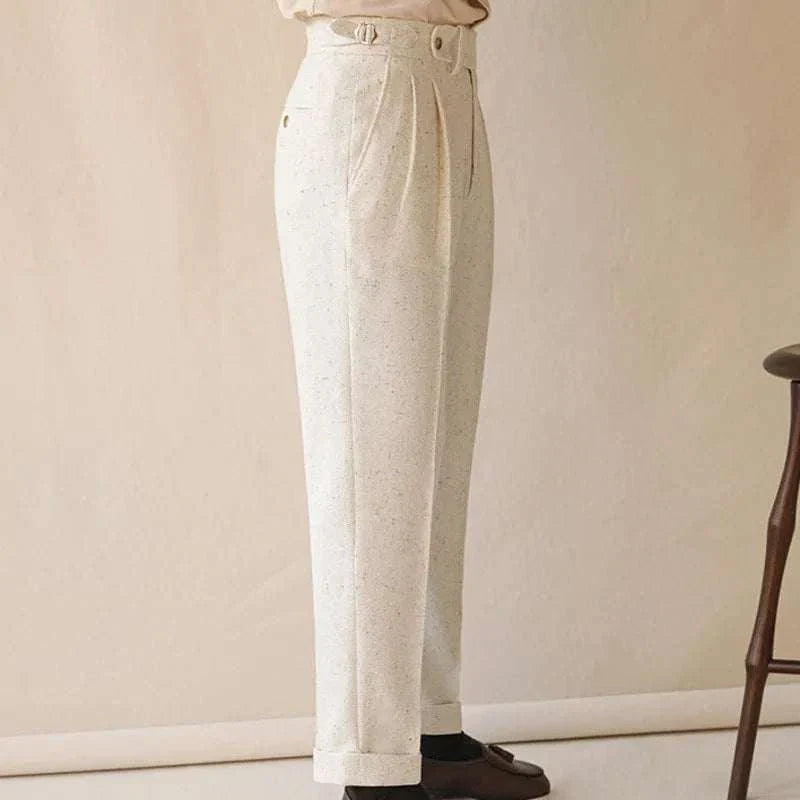 Paris High Waist Design Trousers for Women - Elegant Slim Fit Pants for Office, Party & Casual Wear | Comfortable Stretch Fabric