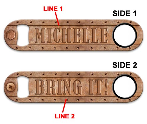 Custom Engraved Speed Bottle Opener - Durable Screw & Bolt Design - Multiple Color Options - Perfect for Bars, Parties, and Outdoor Adventures