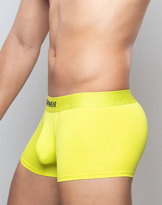 Supawear Neon Green Boxer Briefs for Men - Soft & Comfortable Underwear for Sports, Gym & Everyday Wear