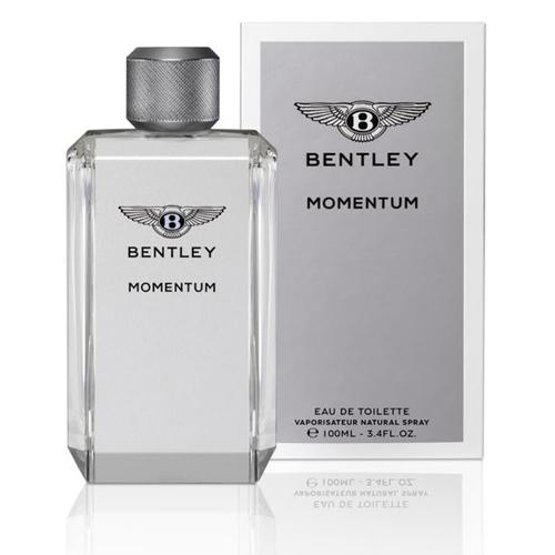 Bentley Momentum 100ml Eau de Toilette for Men - Fresh & Woody Fragrance for Day & Night Wear, Office & Special Occasions